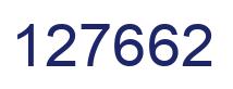Número 127662 imagen azul