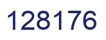 Number 128176 blue image