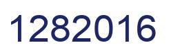 Number 1282016 blue image