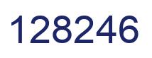 Número 128246 imagen azul