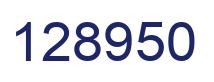 Número 128950 imagen azul