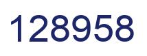 Número 128958 imagen azul