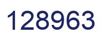 Número 128963 imagen azul