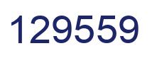 Number 129559 blue image
