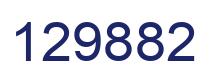 Number 129882 blue image