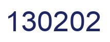 Number 130202 blue image