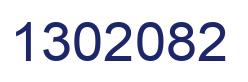 Number 1302082 blue image