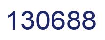 Número 130688 imagen azul