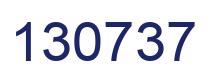 Number 130737 blue image
