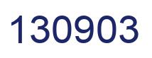 Number 130903 blue image