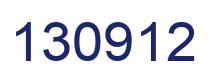 Número 130912 imagen azul