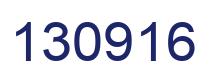 Número 130916 imagen azul
