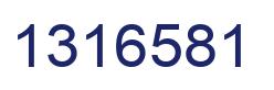 Número 1316581 imagen azul