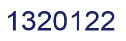 Número 1320122 imagen azul