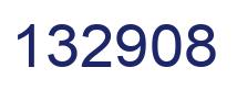 Number 132908 blue image