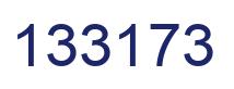 Número 133173 imagen azul