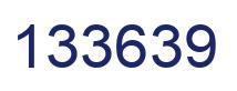 Number 133639 blue image