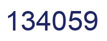 Número 134059 imagen azul
