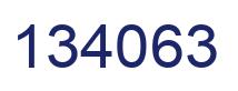 Número 134063 imagen azul