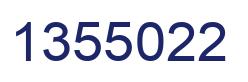 Número 1355022 imagen azul