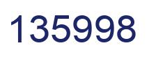 Número 135998 imagen azul