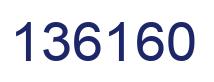 Number 136160 blue image