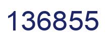 Número 136855 imagen azul