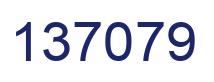 Número 137079 imagen azul