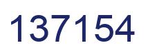 Número 137154 imagen azul