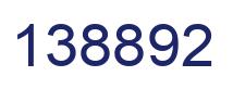 Number 138892 blue image