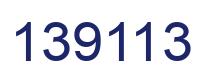 Number 139113 blue image