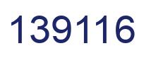 Number 139116 blue image