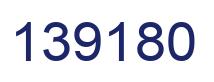 Number 139180 blue image