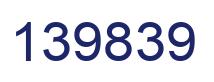 Number 139839 blue image