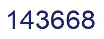Número 143668 imagen azul