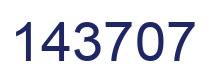 Número 143707 imagen azul