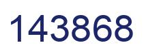 Número 143868 imagen azul