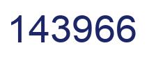 Número 143966 imagen azul