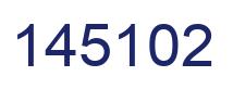 Número 145102 imagen azul