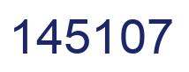 Número 145107 imagen azul