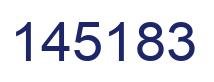 Número 145183 imagen azul