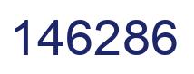 Número 146286 imagen azul