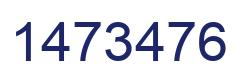 Número 1473476 imagen azul