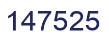 Número 147525 imagen azul