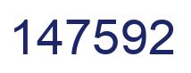 Número 147592 imagen azul