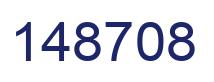 Número 148708 imagen azul