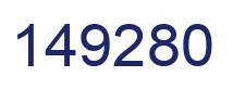 Número 149280 imagen azul
