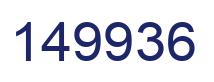 Número 149936 imagen azul