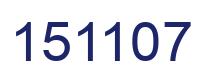 Número 151107 imagen azul