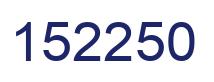 Número 152250 imagen azul